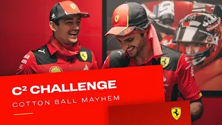 2023 C² Challenge | Cotton Ball Mayhem with Charles Leclerc and Carlos Sainz