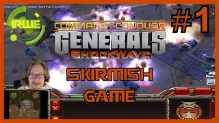 C&C Generals Shockwave Mod Skirmish Game #1 - Special Weapons General