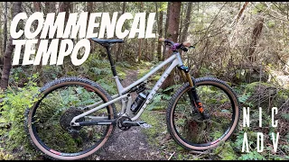 Commencal Tempo First Ride Review | Ripping berms and Rallying the climbs