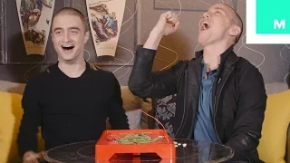 Daniel Radcliffe & James McAvoy Talk Boy Bands and  X-Men While Playing Operation