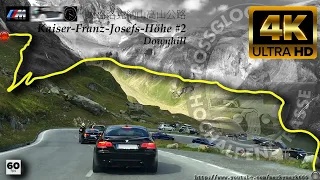 BMW M135i vs BMW 335i Großglockner High Alpine Road Franz Josefs Height #2 Downhill RaceRender [4k]