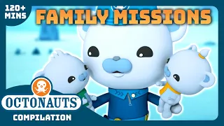 @Octonauts - 🐻‍❄️ Polar Bear Family Arctic Missions 🐾🧊 | 2 Hours+ Compilation