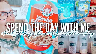PANTRY CHALLENGE | spend the day with me | mobile home living | homemaking motivation!