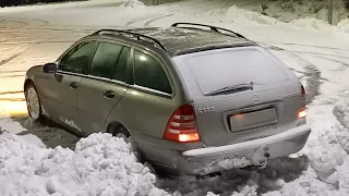 Winter Drift Sweden RAW (Mercedes c180)