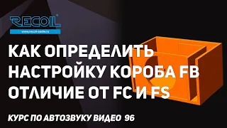 Как просто определить настройку короба ФИ (Fb) и почему она отличается от Fc и Fs.