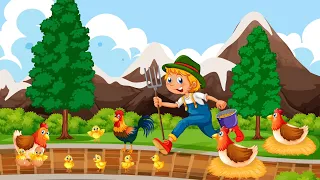 Old MacDonald Had A Farm | Nursery Rhymes | Super Simple Songs  キッズソング -  Kids Songs