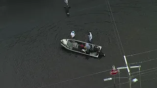 Aerials: Flooding in Hardee County, Florida