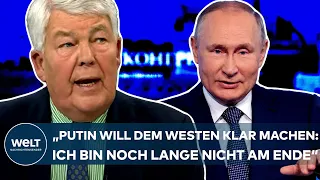 UKRAINE-KRIEG: "Putin will dem Westen klar machen - ich bin noch lange nicht am Ende!"
