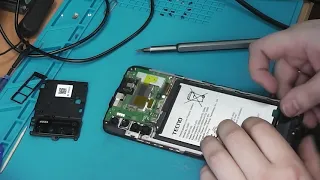 Tecno Pouvoir 4 (LC7) -  разборка, что внутри, не включается, не заряжается