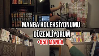 MANGA KİTAPLIĞIMI DÜZENLİYORUM!📚 ( Dev manga koleksiyonum )