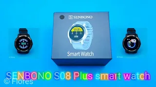 Senbono S08 Plus IP68 waterproof smart watch / Смарт-часы с AliExpress