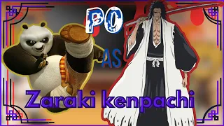 Kung Fu Panda reagindo a Po As Zaraki kenpachi [Tik Toks] (Gacha React)