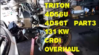 Triton Challenger L200 2.5L CRDi TDi 4D56U Motor Rebuild Machining Cylinder Bores 4D56T 131KW  Part3