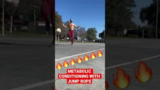 🔥🔥 METABOLIC CONDITIONING WITH JUMP ROPE 🔥🔥 MMA BOXING ✅ BEST FORM OF CARDIO