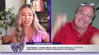 Sports Burst - OFFICIAL - Lionel Messi Announced He Will Be Staying In Barcelona