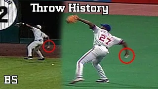 Best cannon Throws History in Baseball