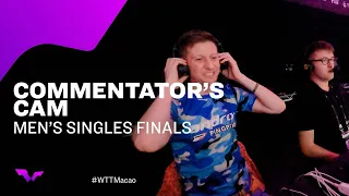 Men's Singles Finals Commentator's Cam | WTT Champions Macao 2023