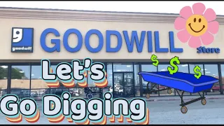 THRIFT WITH ME at the Goodwill Bins | Digging For Vintage to Resell