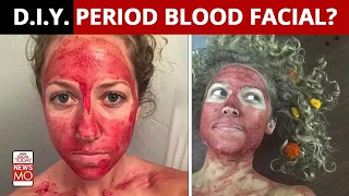 Why Are They Applying Period Blood On Their Face?