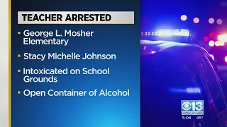 Teacher arrested for being drunk on Stockton school grounds, police say