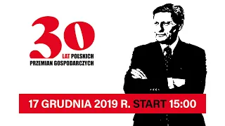 Konferencja z okazji 30-lecia polskich przemian gospodarczych