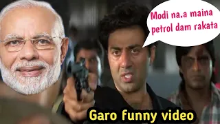 Petrol maina dam raka 😂 | Garo funny dubbed video 2021