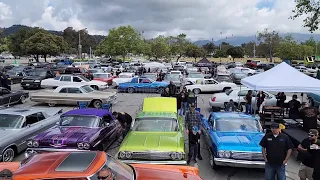 BLVD RIDERS C.C. 5 de Mayo lowrider cruise and hops in Pasadena at brooks side park