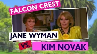 FALCON CREST | Jane Wyman vs.  Kim Novak