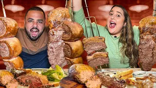 DIZENDO SIM PRA TUDO NA CHURRASCARIA JARDINEIRA GRILL | JANTAR DE DIA DOS NAMORADOS