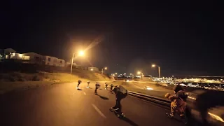 Heros skateboard down Cape Town Highway #skating #speed #extremesport