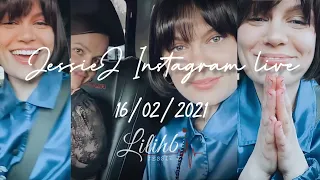 Jessie j Instagram live 16/02/2021