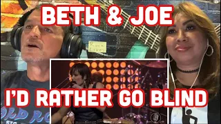 BETH & JOE - I’d Rather Go Blind (Live in Amsterdam) | Reaction