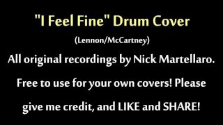 I Feel Fine (Beatles Drums ISOLATED Backing Track Cover)
