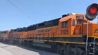 3rd Street railroad crossing, BNSF 2690 Local, Sioux City, IA