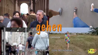 "Gehen", "laufen", "rennen" - ¿Qué es la diferencia?