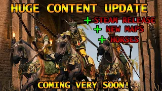 Chivalry 2 NEW UPDATE! Steam RELEASE! HORSES! NEW MAPS! Tenosian Invasion