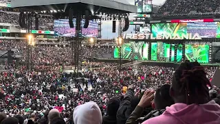 WWE Wrestlemania 40 Opening Live View in Stadium