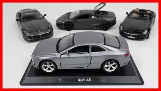 Diecast Unboxing Cars AUDI A5 1/32 Audi Collections Bburago Models Diecast Scale 1/32 model car