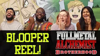 Fullmetal Alchemist: Brotherhood - Bloopers Reactions!