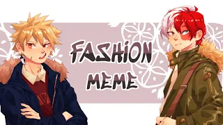 fashion || bnha