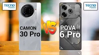 Tecno Camon 30 Pro 5G Vs Tecno Pova 6 Pro 5G