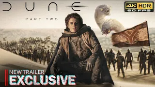 [4K HDR] DUNE 2: PART TWO - New Trailer (IMAX 60FPS) Timothee Chalamet & Zendaya 2024