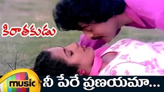 Ne Pere Pranayama Music Video | Kirathakudu Telugu Movie | Chiranjeevi | Suhasini | Ilayaraja