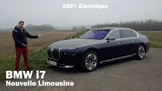 Nouvelle BMW I7  La Série 7 - 100% électrique et le plus grand écran au monde a l'arrière! 200 000€