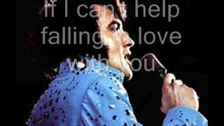 Elvis Presley Cant Help Falling In Love Instrumental 1972