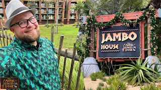 Disney’s Animal Kingdom Lodge | Kilimanjaro Club Level Room Tour & Jambo House Christmas Tree