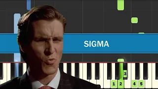 Sigma Memes | Easy Piano Tutorial