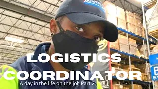 Logistics Coordinator On The Job|Day In The Life|Vlog #logistics #supplychain