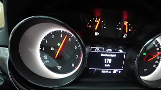 Opel Astra k 1.4 Turbo (6AT) - Acceleration 0-225 kph