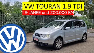 VW Touran 1.9 TDI (2003-2006) Wie gut ist ein 19 Jahre alter Touran? 🤔 -GEBRAUCHTWAGENTEST -